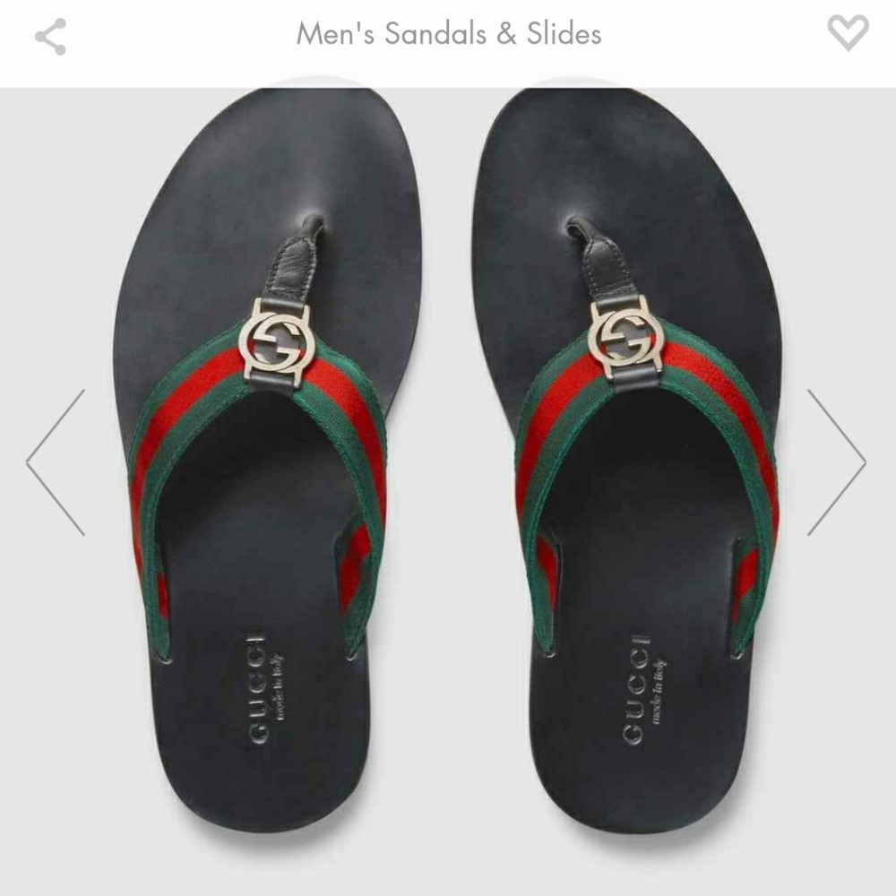 Orig Gucci 1 yr old sandal.